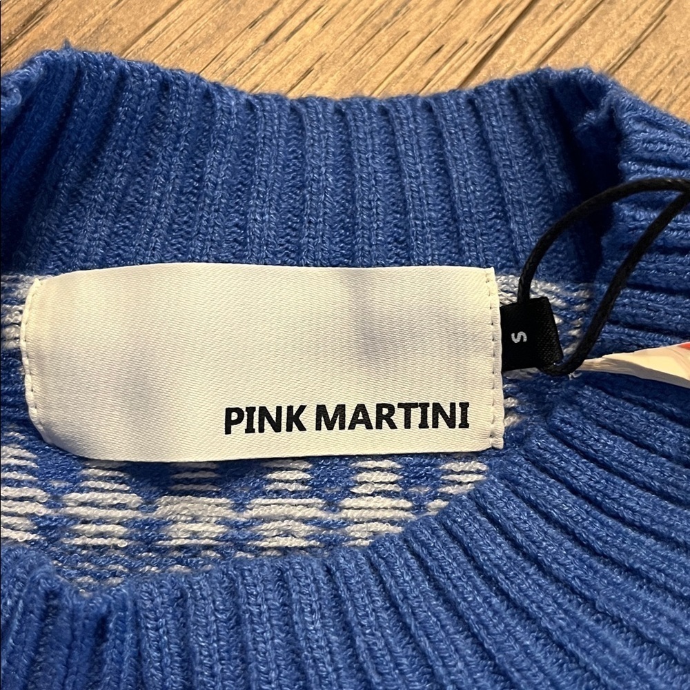 PINK MARTINI the carol sweater fair isle sweater, size small - Picture 2 of 4